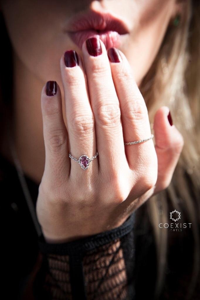 Aliança Inteira Diamantes 0,5pt