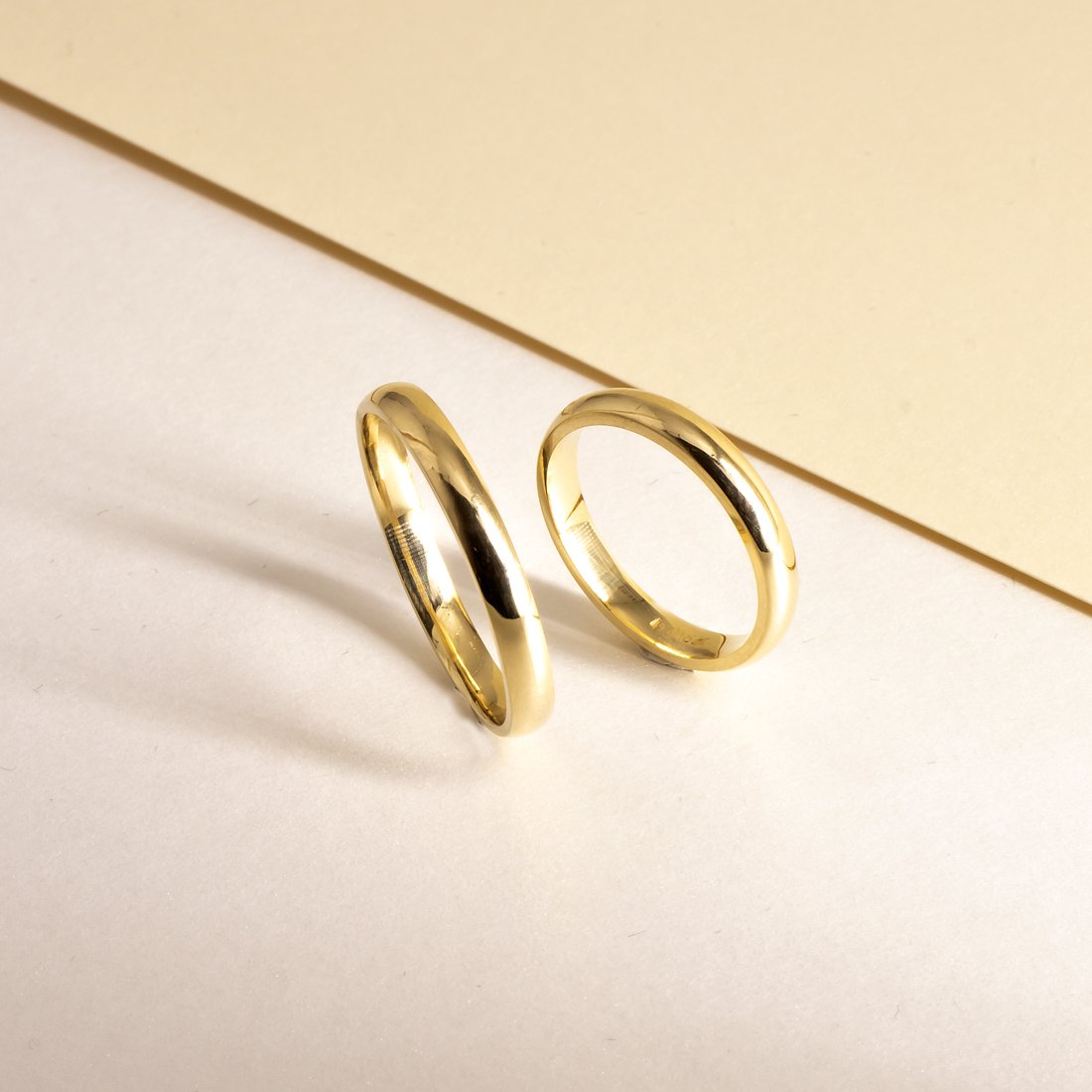 Aliança Lisa 3 mm 18k