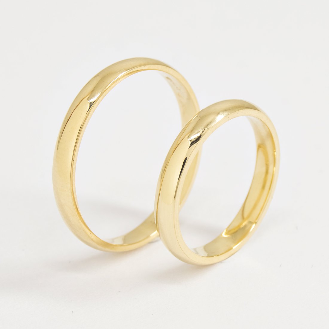 Aliança Lisa 3 mm 18k