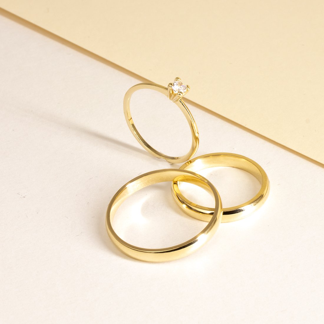 Aliança Lisa 3 mm 18k