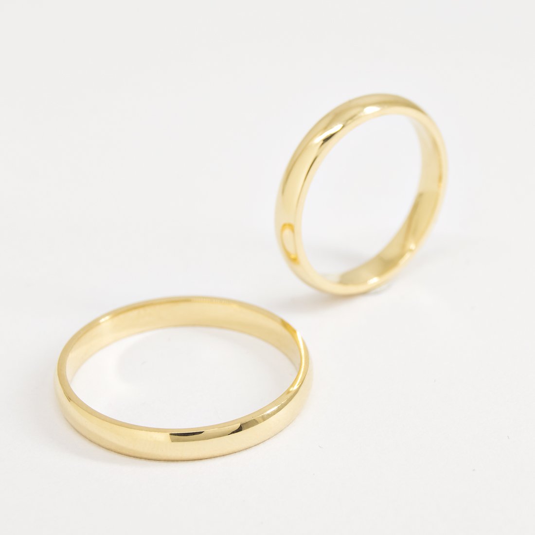 Aliança Lisa 3 mm 18k