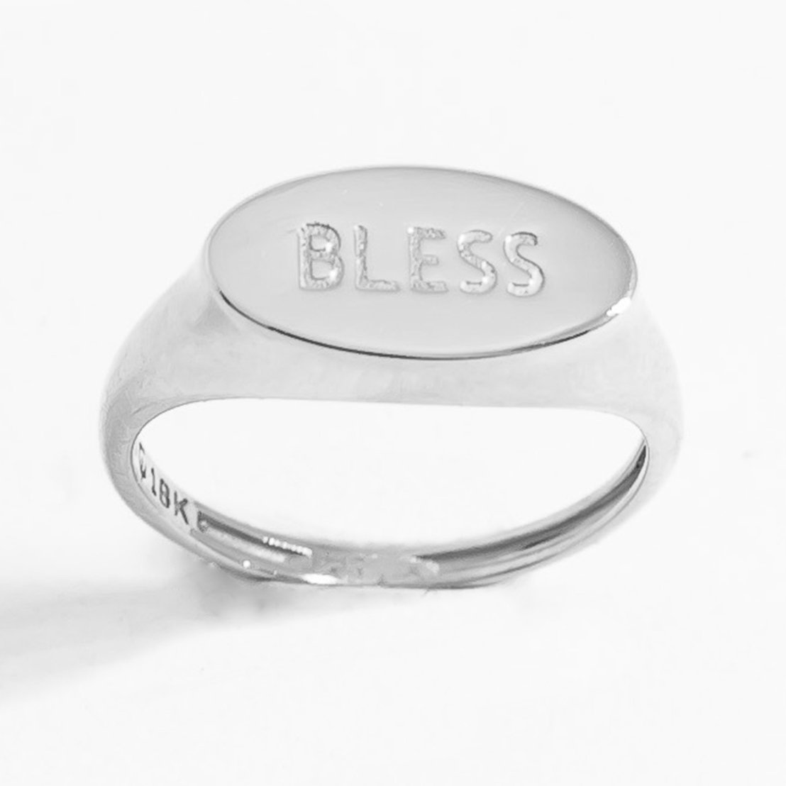 Anel Dedinho Oval Bless