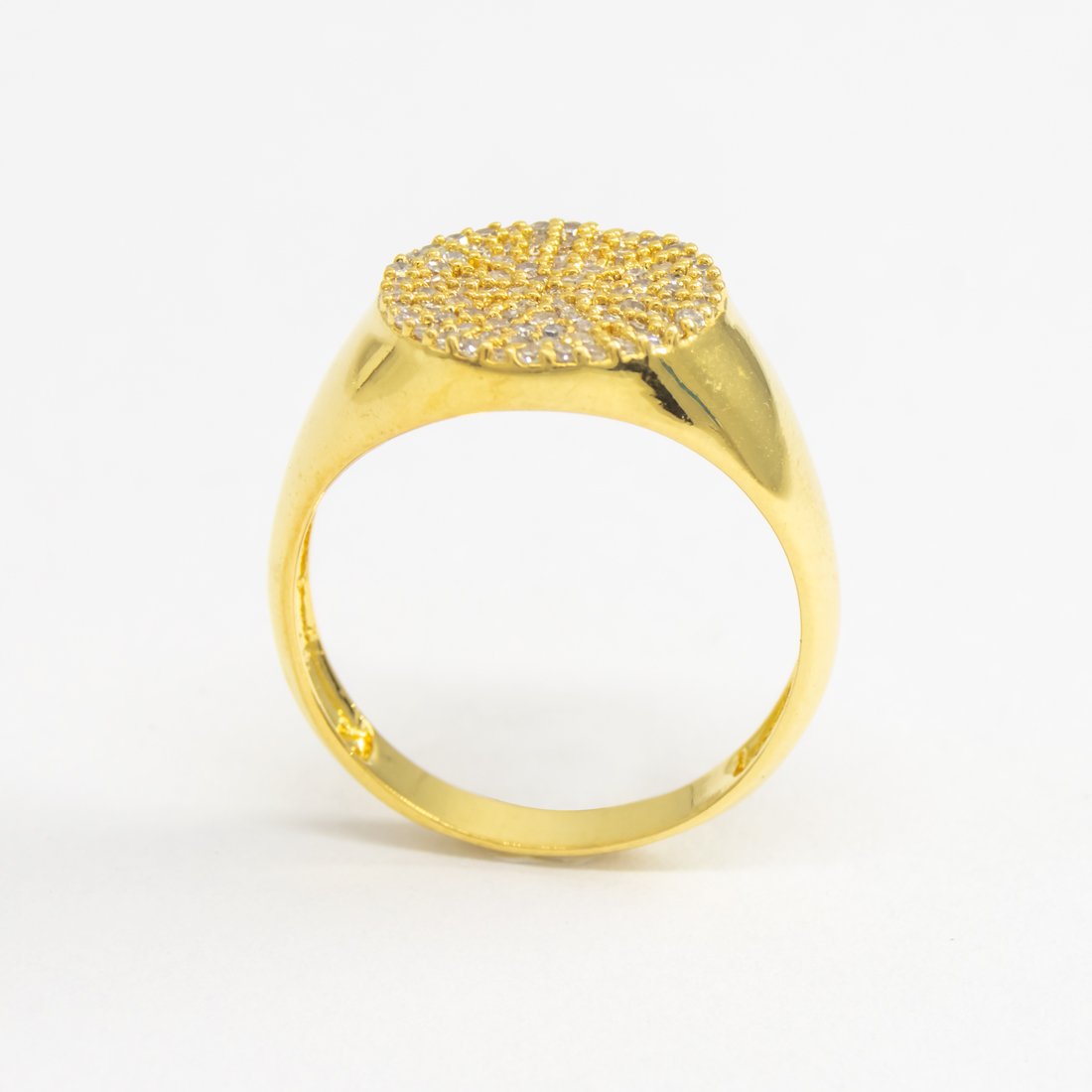 Anel Dedinho Tampa Diamantes 