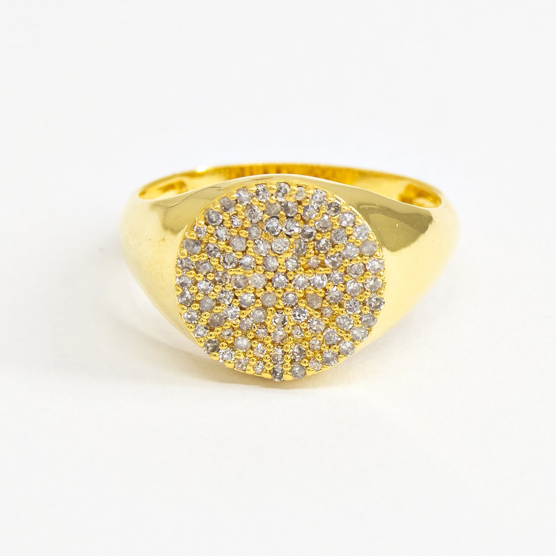 Anel Dedinho Tampa Diamantes 