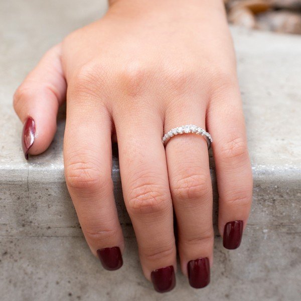 Anel Degradê Diamantes Extras