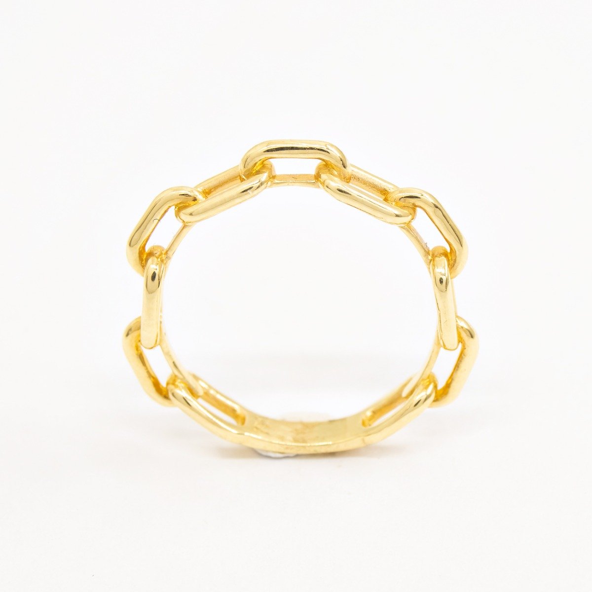 Anel Elo Cartier Ouro Liso 18k