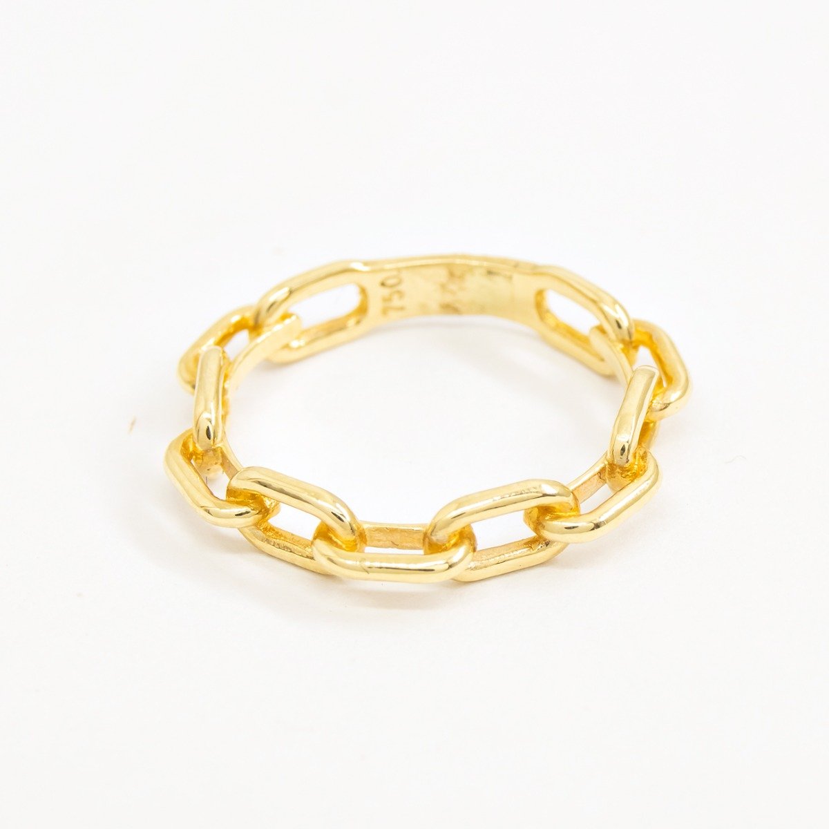 Anel Elo Cartier Ouro Liso 18k