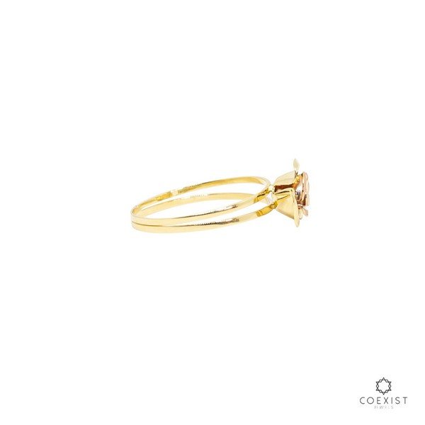 Anel Florzinha Fleur Ouro 18K