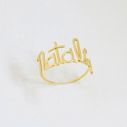 Anel Nome Personalizado