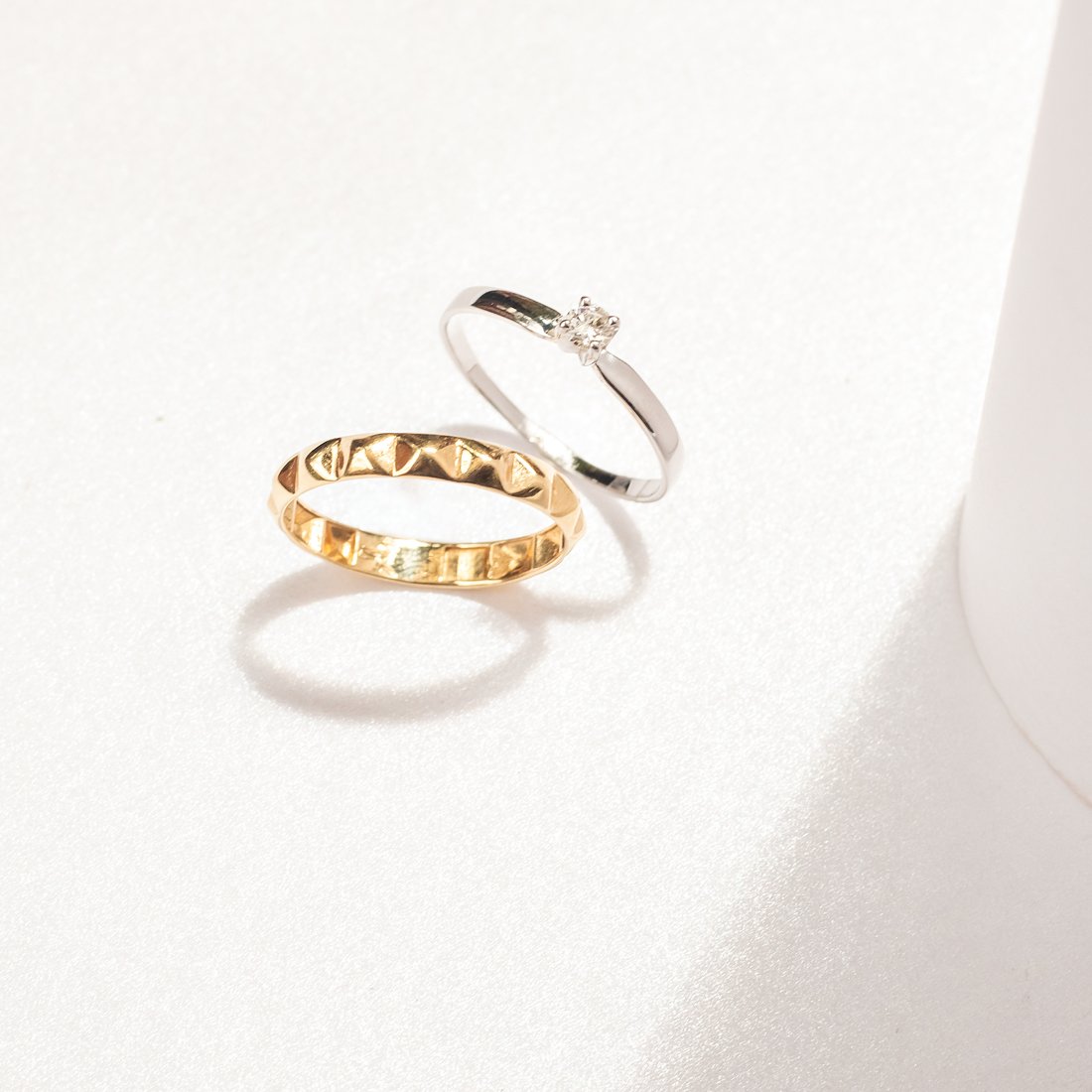 Anel Spike Ouro 18K