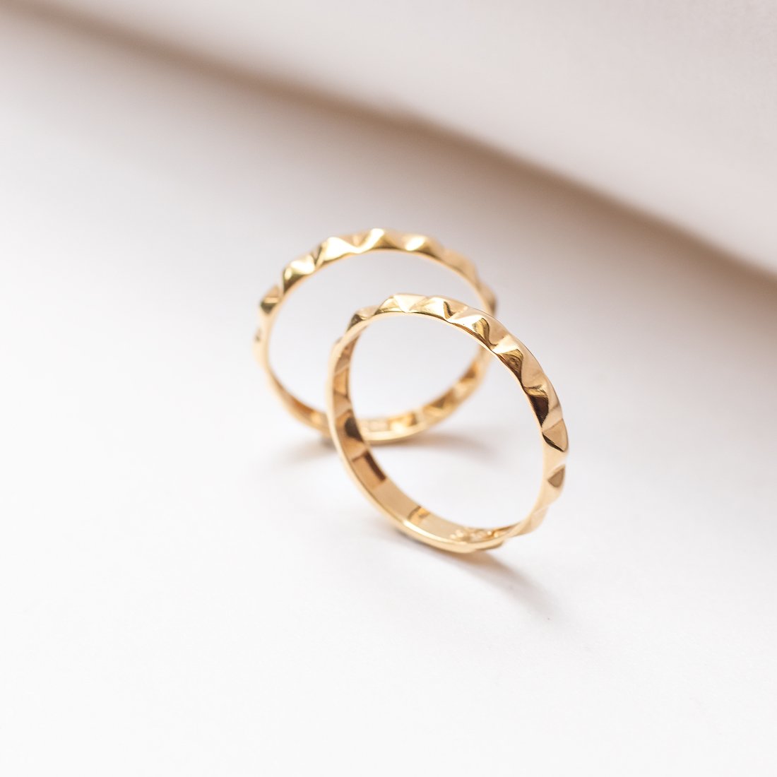 Anel Spike Ouro 18K