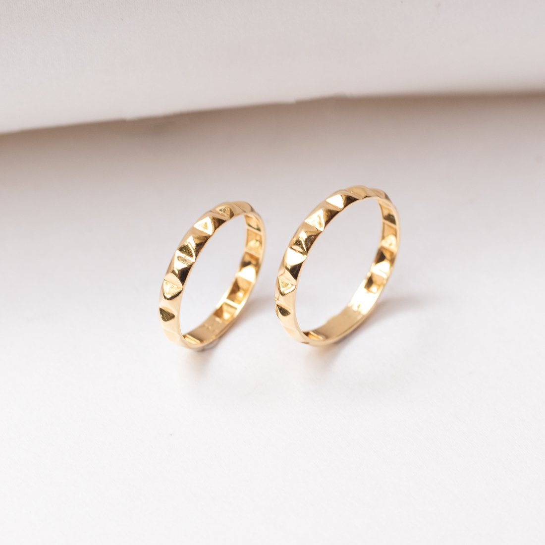 Anel Spike Ouro 18K