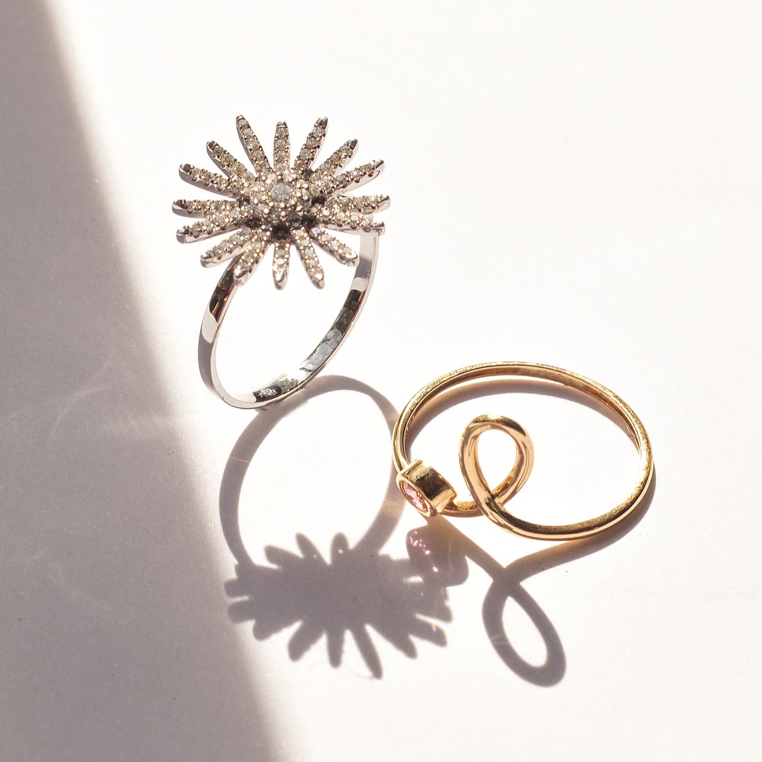 Anel Star Diamantes