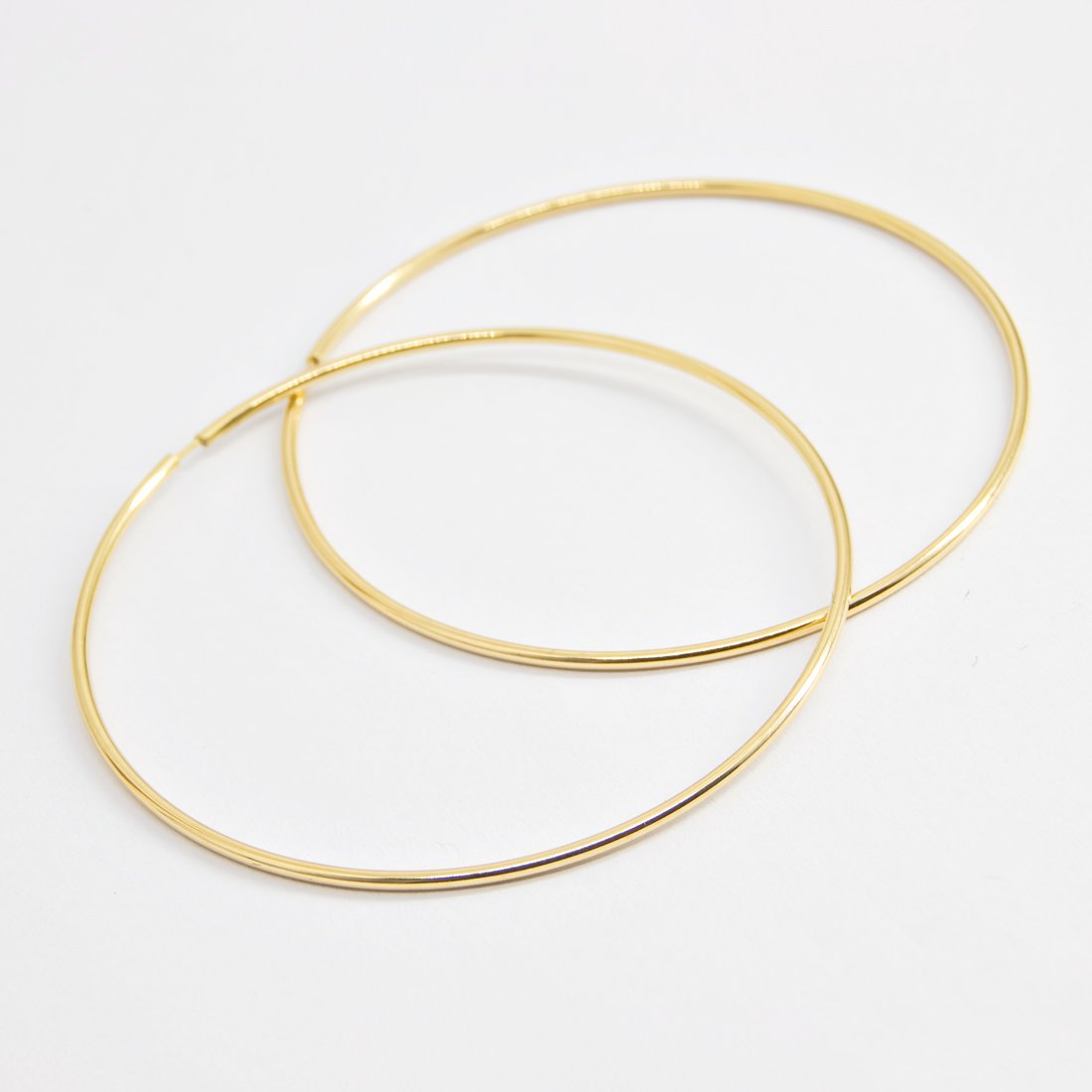 Argola Fina Big Ouro 18K