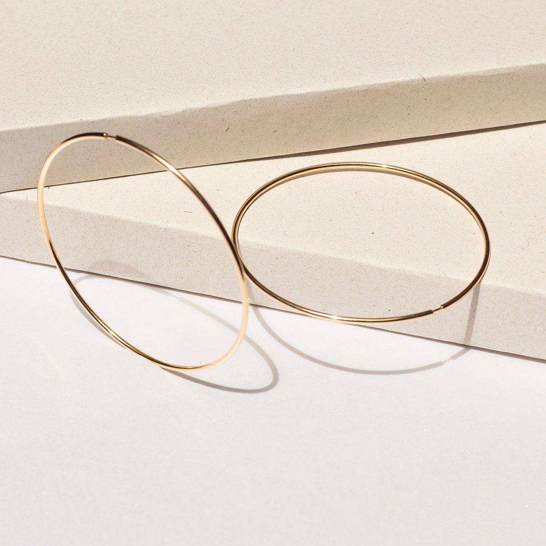 Argola Fina Big Ouro 18K