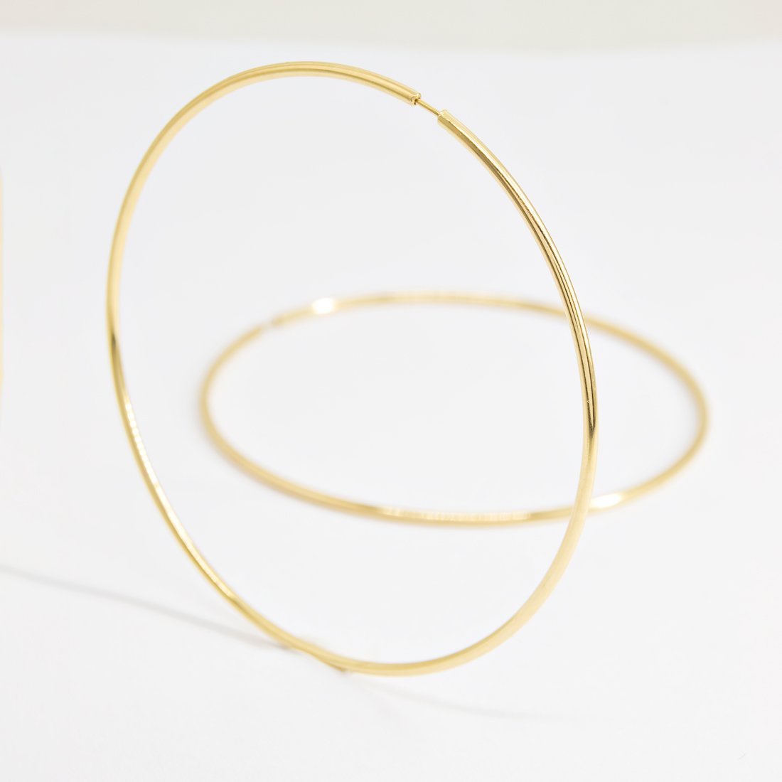 Argola Fina Big Ouro 18K
