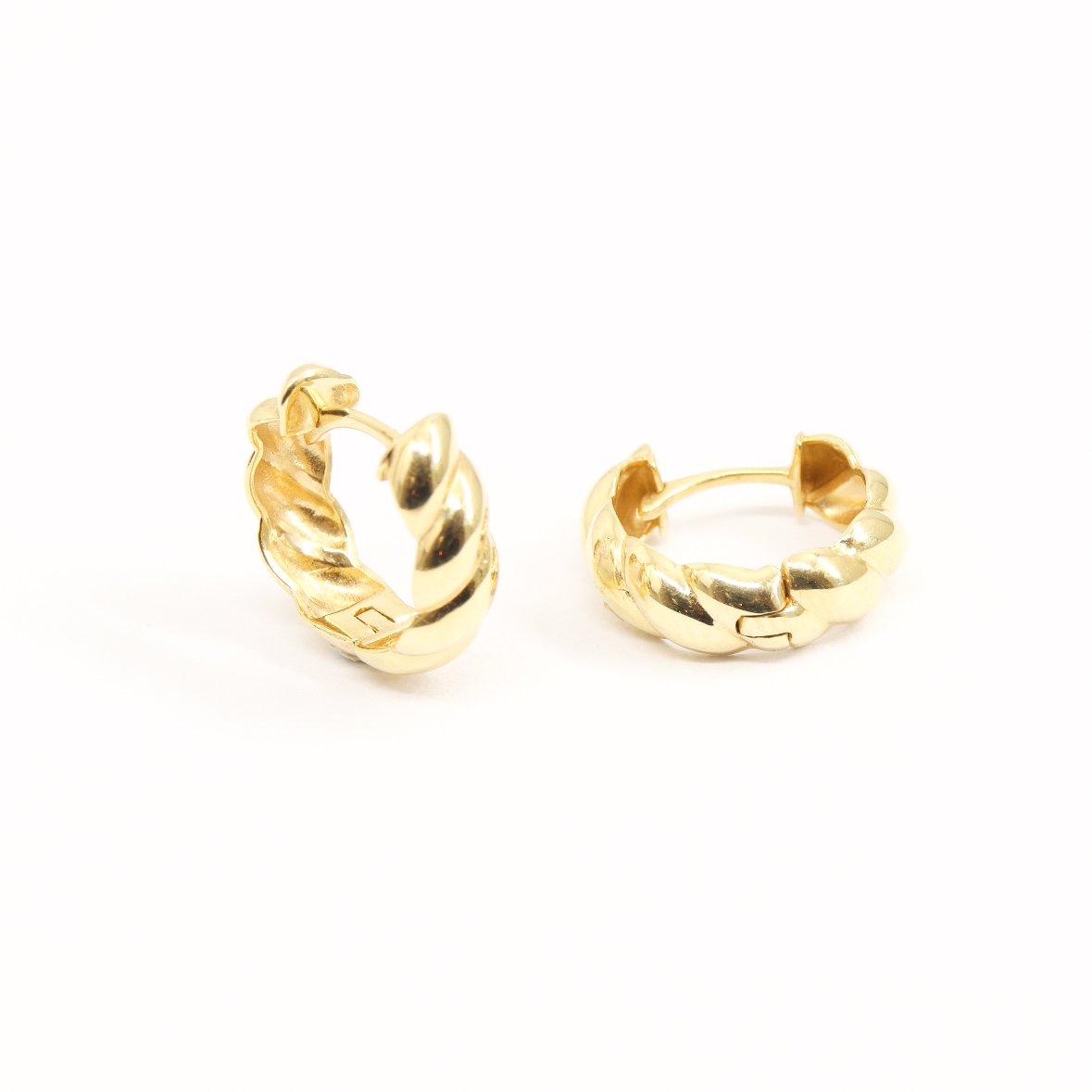 Argola Ouro 18k Maciça Jessica