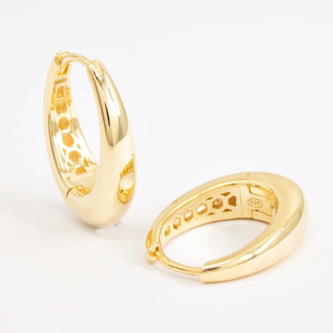 Argola Unity Grande Prata 925