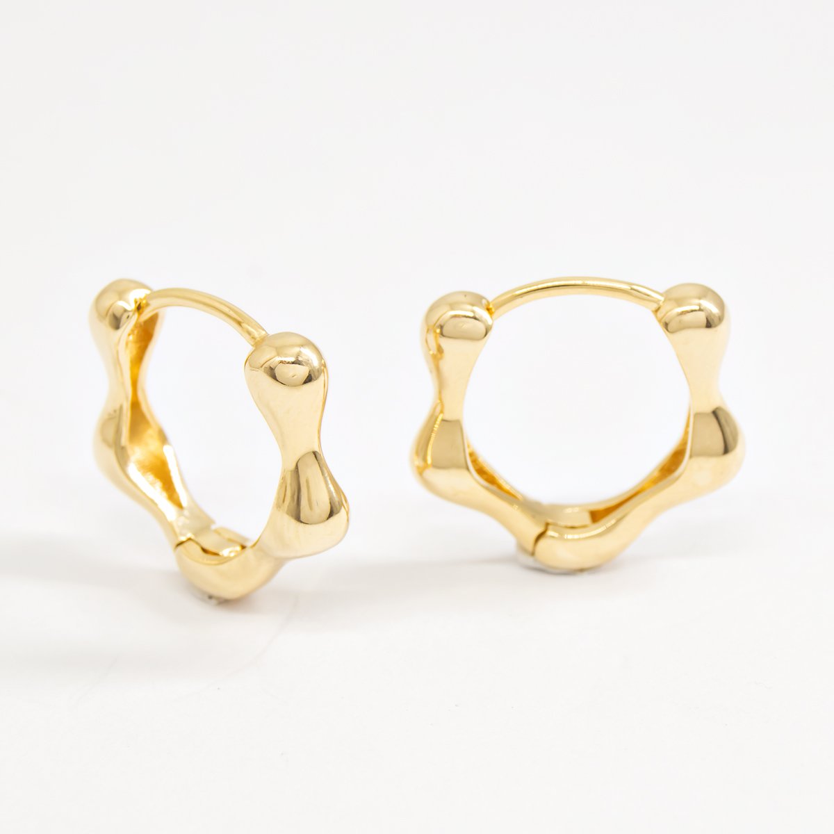 Argola Waves Prata 925