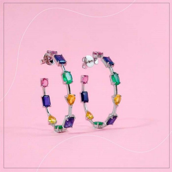 Argolas Gemas Diversas