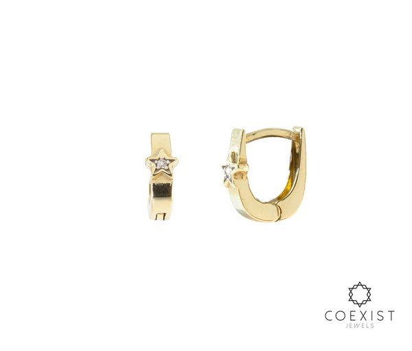 Argolinha Estrelinha Diamantes