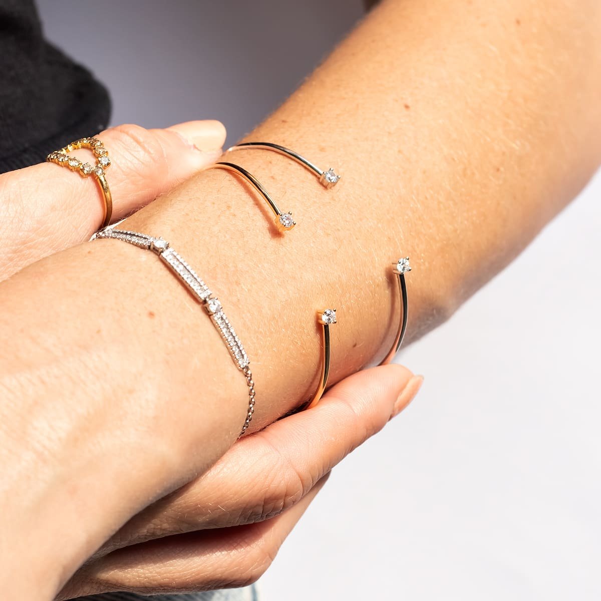 Bracelete Drop Prata 925