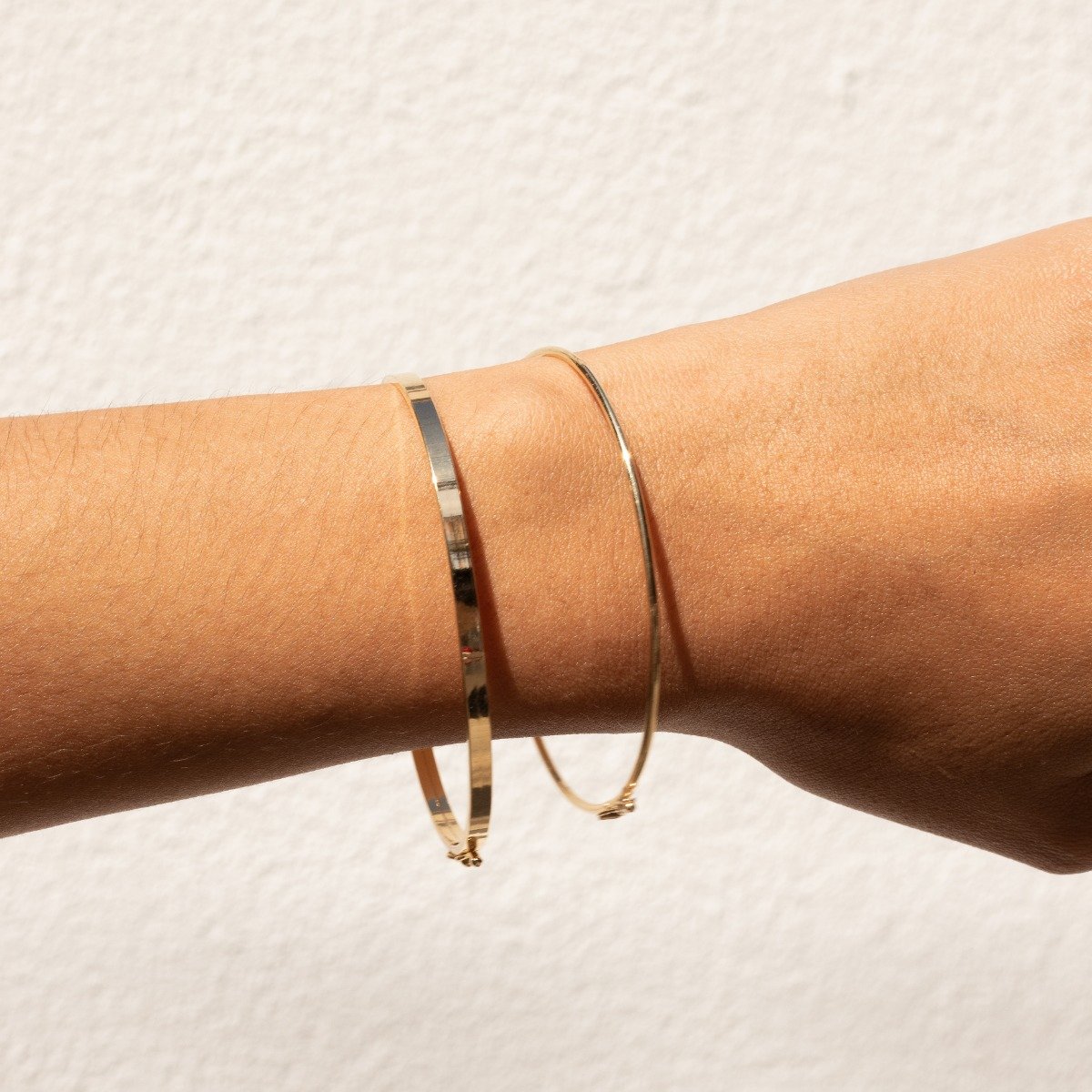 Bracelete Fino Ouro Liso