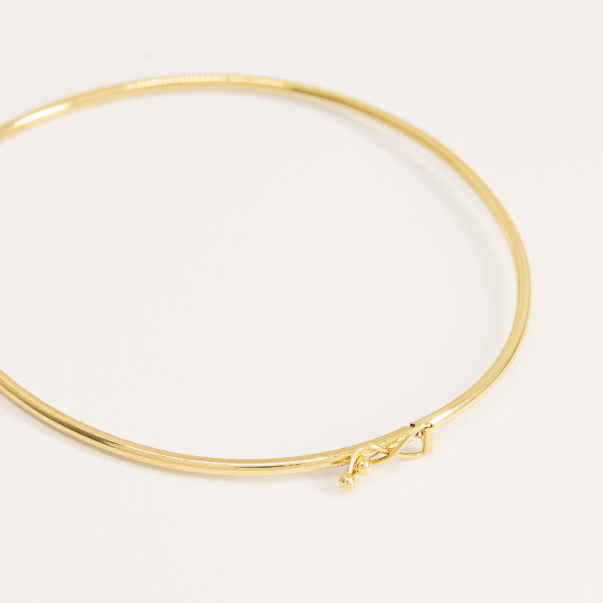 Bracelete Fino Ouro Liso