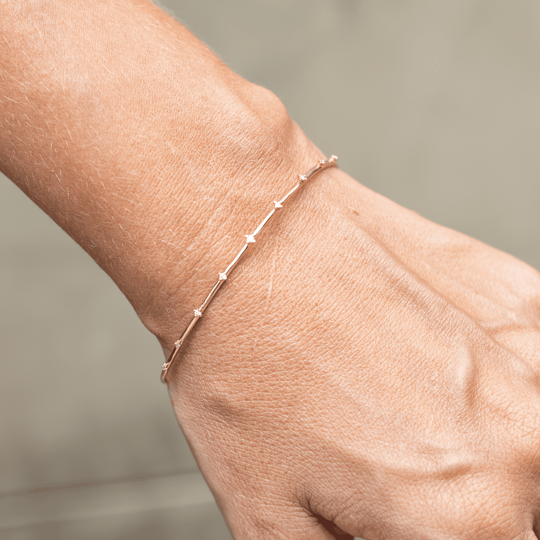 Bracelete Maleável Star Diamantes