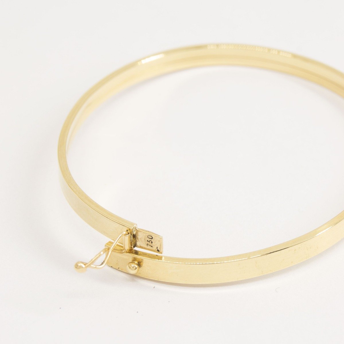 Bracelete Médio Ouro Liso