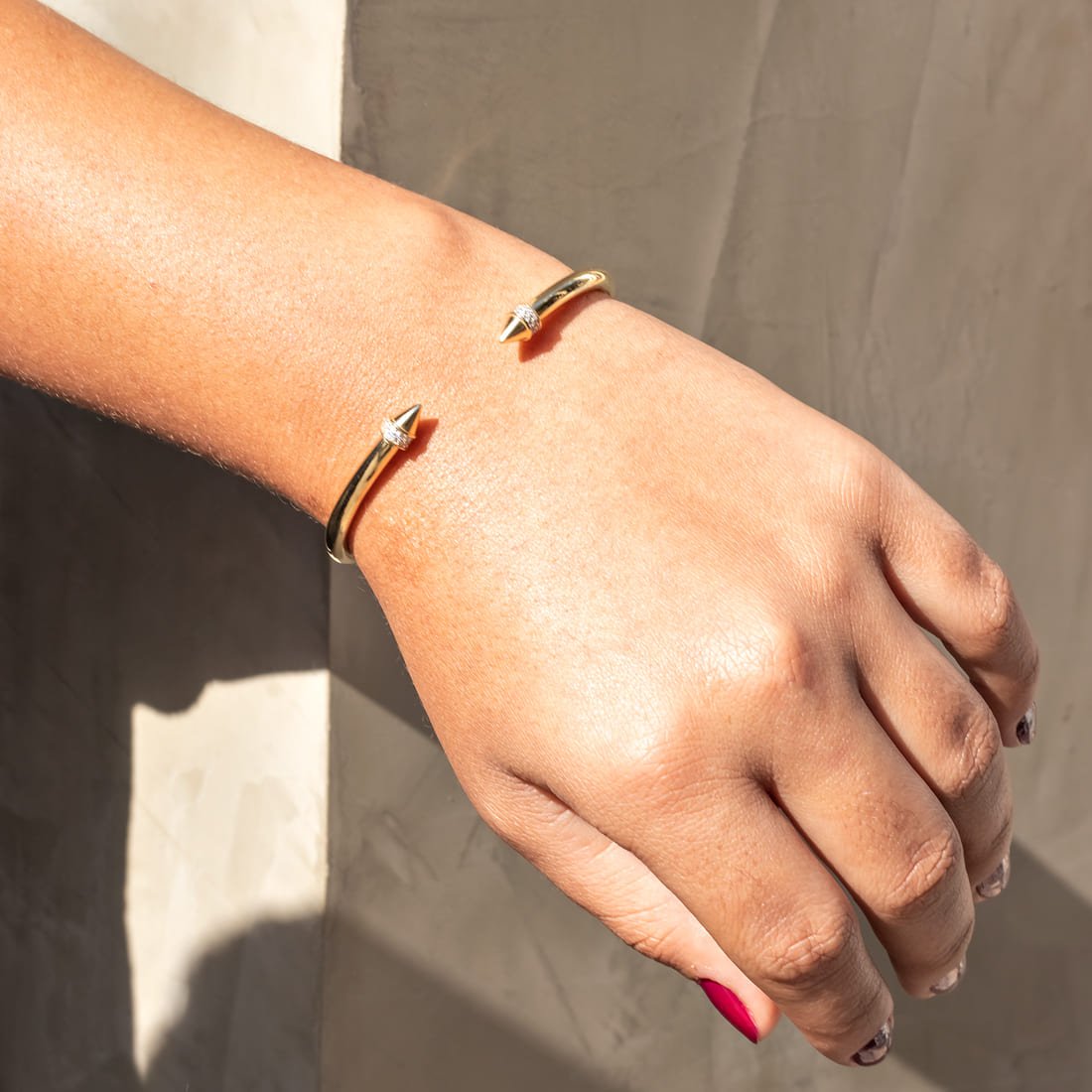 Bracelete Spike Diamantes