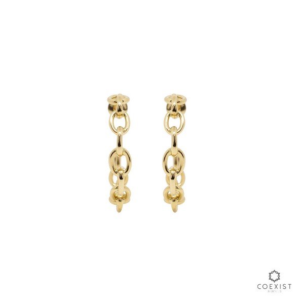 Brinco Argola Cartier em Ouro 18K