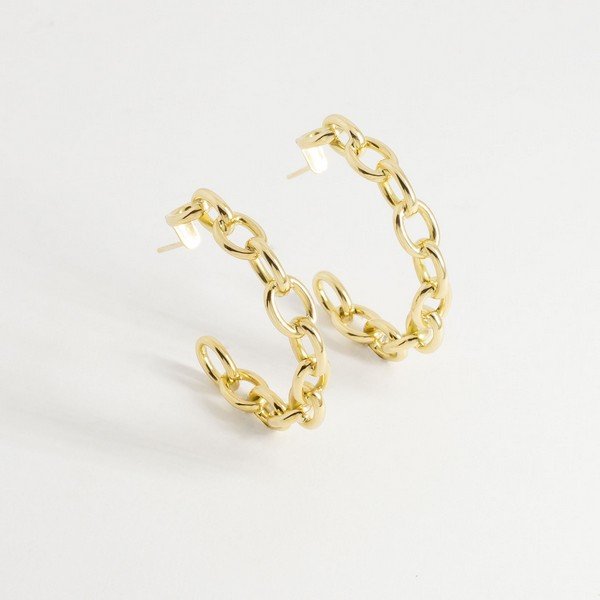 Brinco Argola Cartier em Ouro 18K
