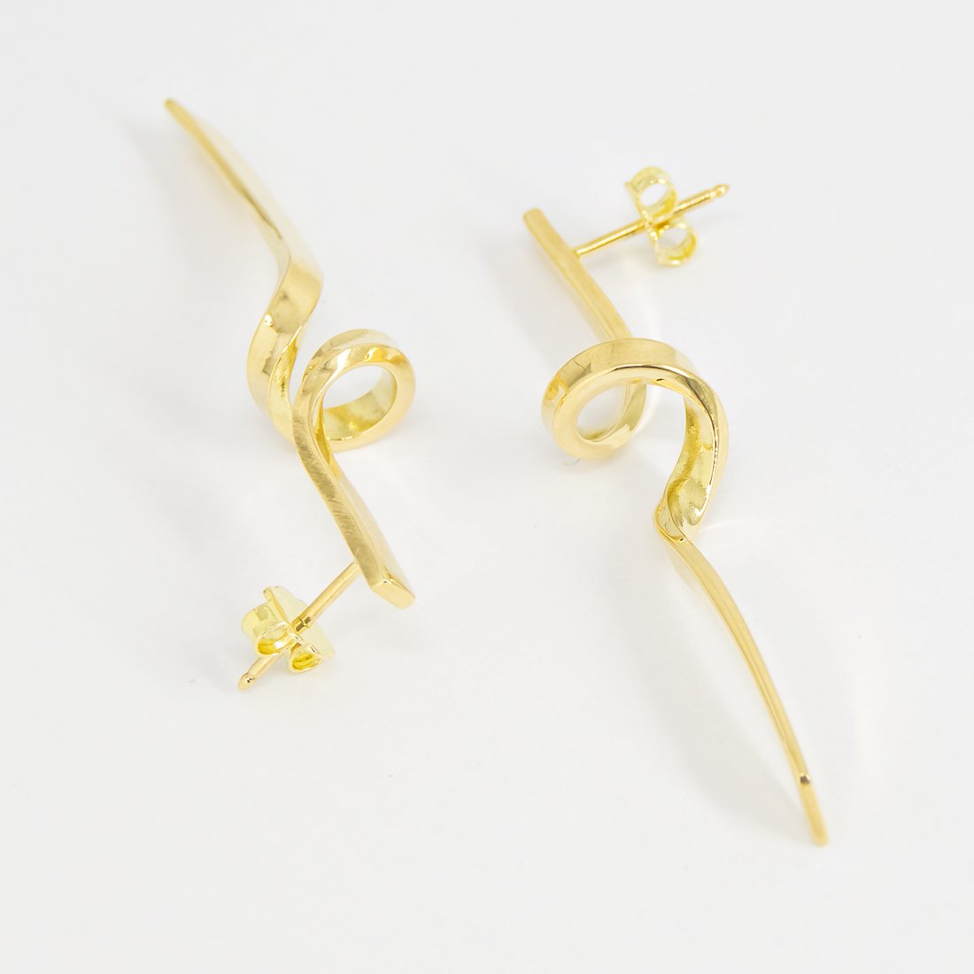Brinco Confete Ouro Liso