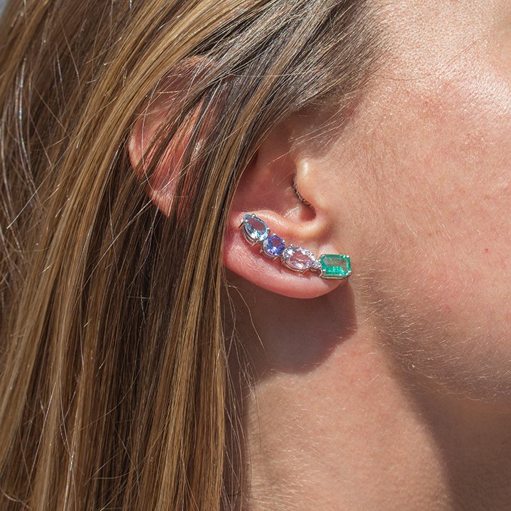 Brinco Earcuff Florescer 