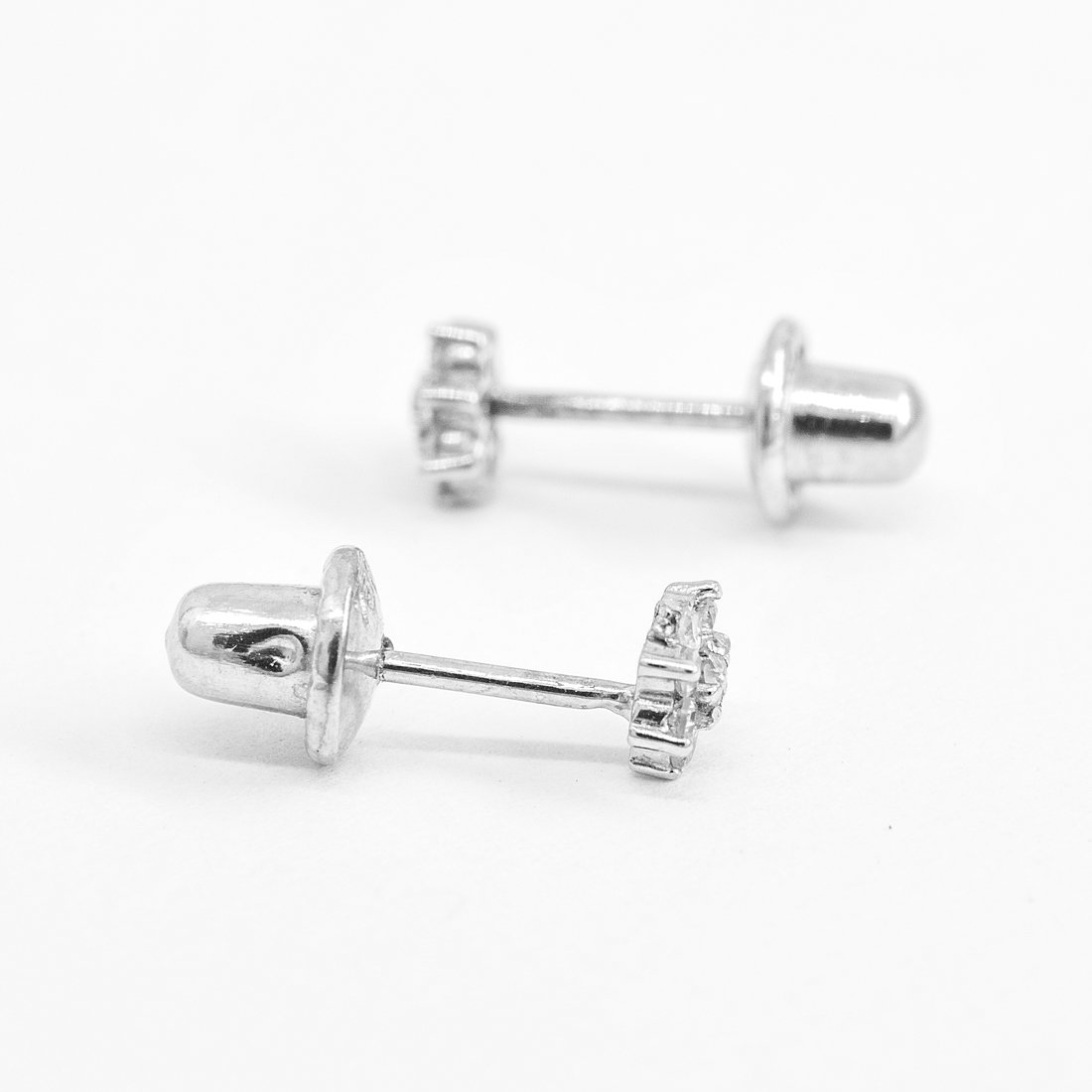 Brinco Florzinha Diamantes