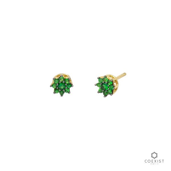 Brinco Florzinha Esmeraldas