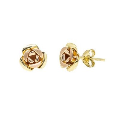 Brinco Florzinha Fleur Ouro 18K