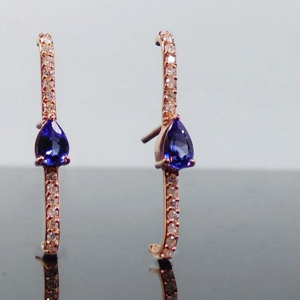 Brinco Garra Diamantes e Tanzanitas