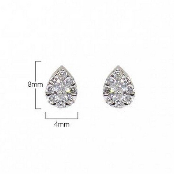 Brinco Gotinha Diamantes