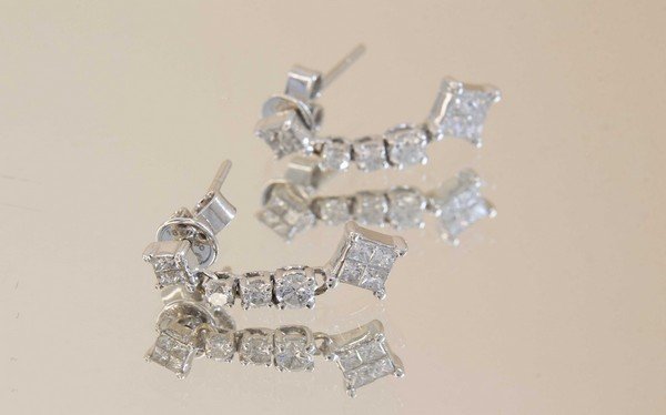 Brinco Long Diamantes