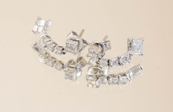 Brinco Long Diamantes