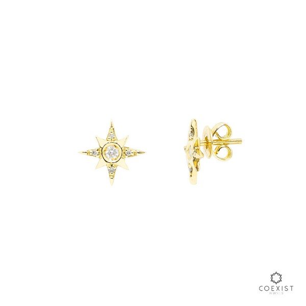 Brinco Lucky Star Diamantes