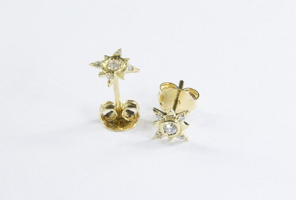 Brinco Lucky Star Diamantes
