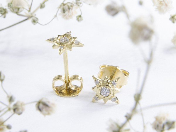 Brinco Lucky Star Diamantes
