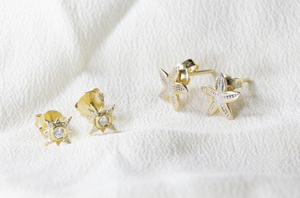 Brinco Lucky Star Diamantes