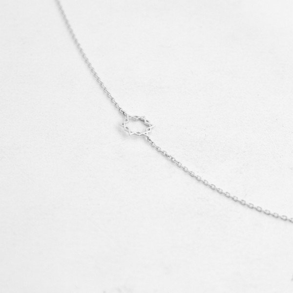 Choker Estrela Coexist Prata 925