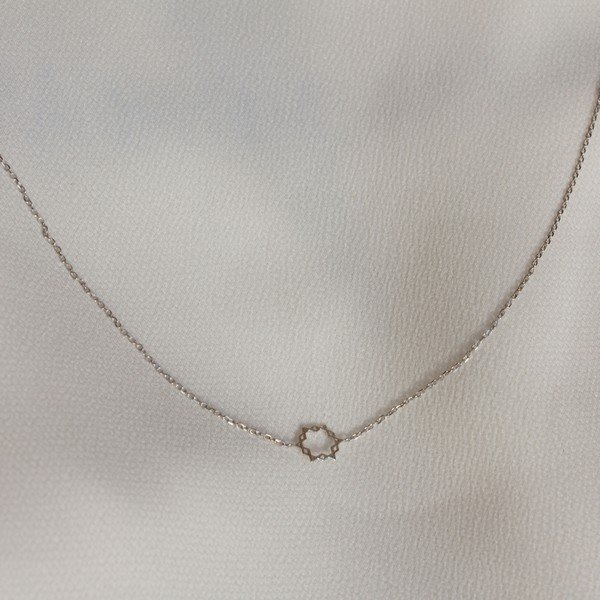 Choker Estrela Coexist Prata 925
