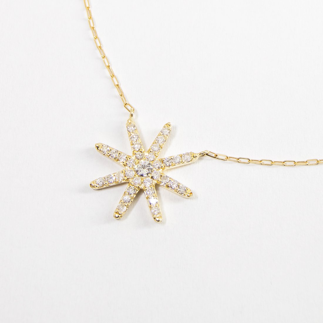 Choker Estrela Diamantes e Pastilhas