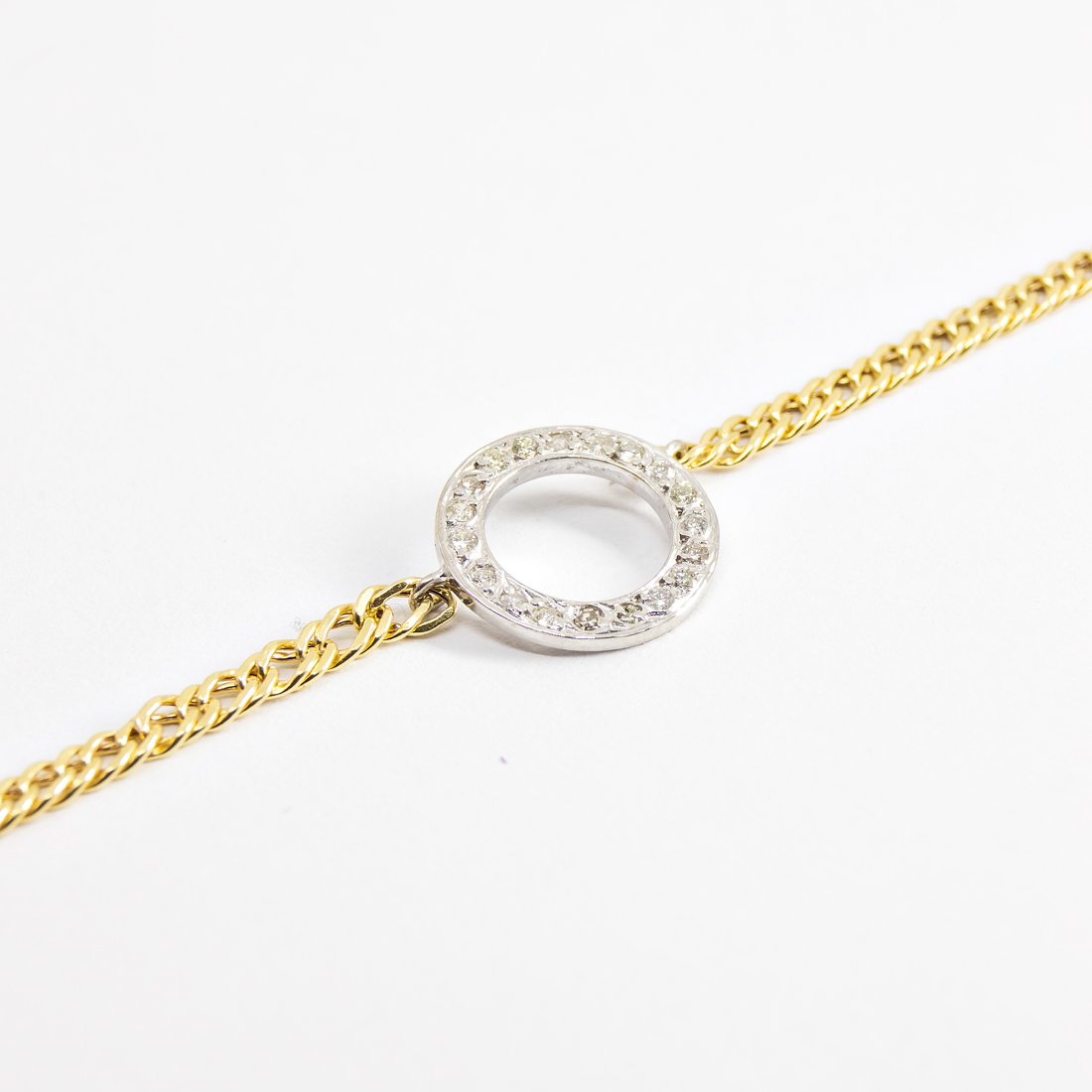 Choker Grumet Circulo Diamantes